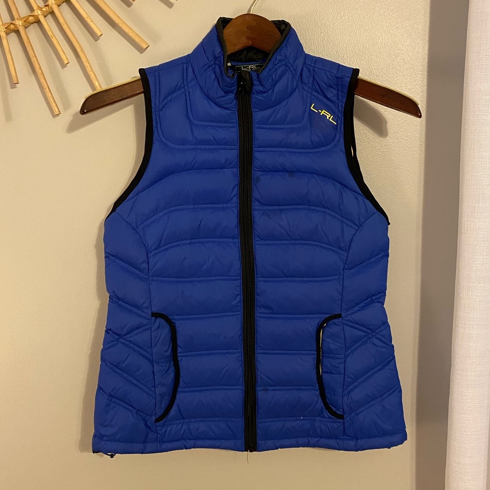 Royal blue Ralph Lauren active vest